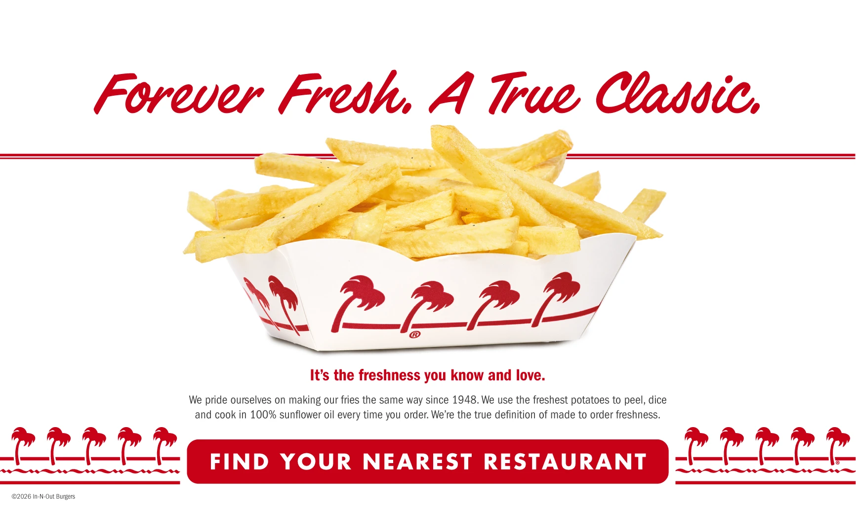 Forever fresh.  A true classic