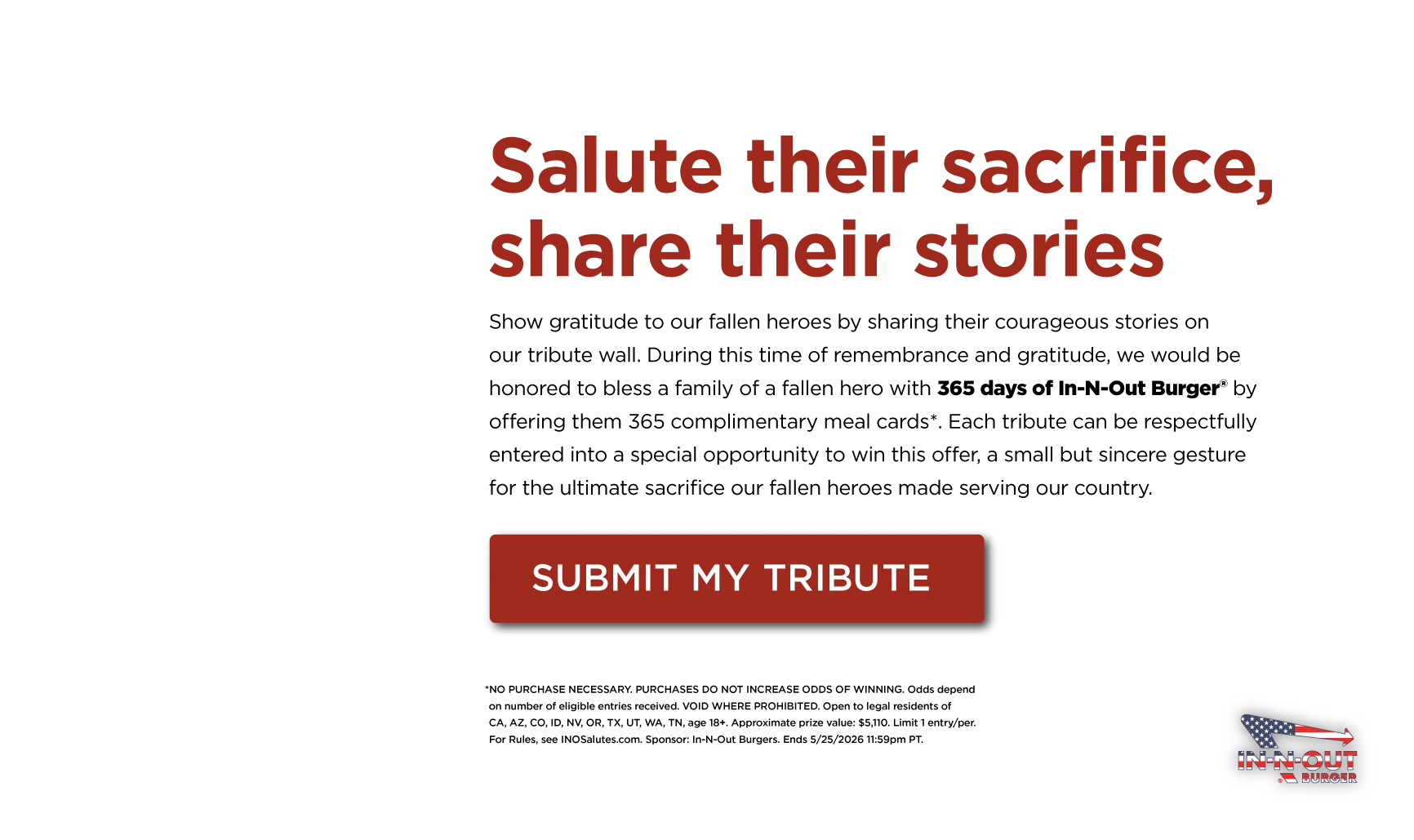 Salute their sacrifice, share their stories