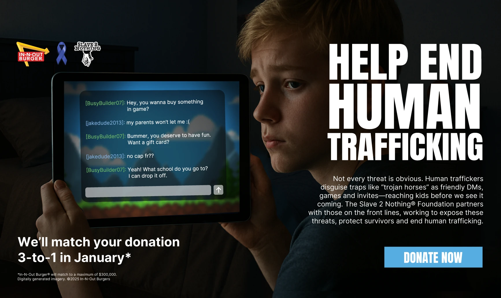 Help End Human Trafficking