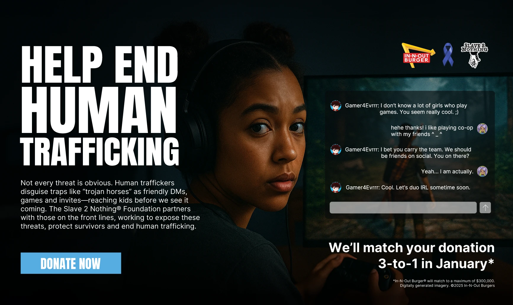 Help End Human Trafficking