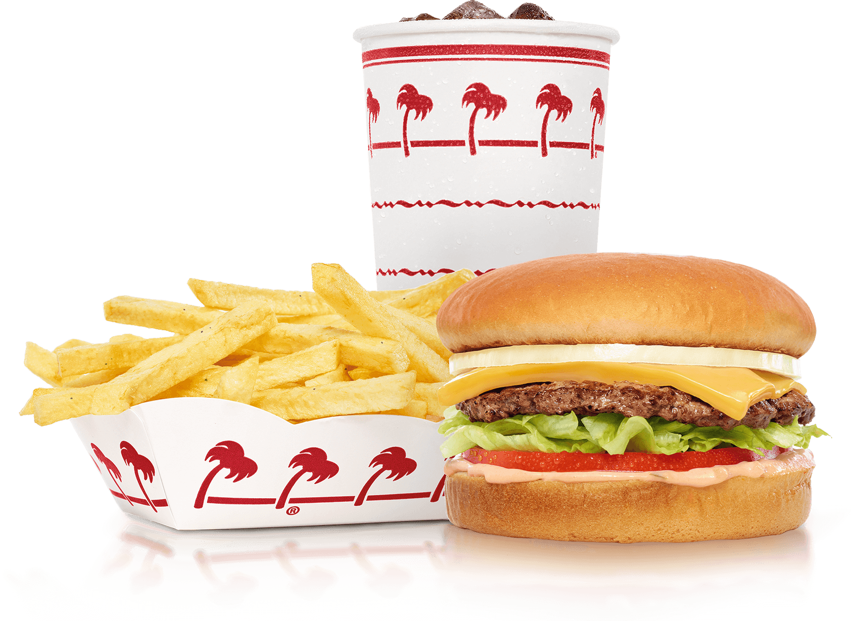 通販激安】 IN-N-OUT BURGER インアウトバーガーノベルティステッカー